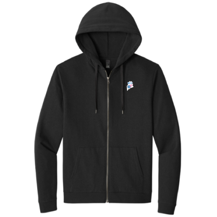 Ultra Soft Tri-Blend Fleece Full-Zip Sweatshirt