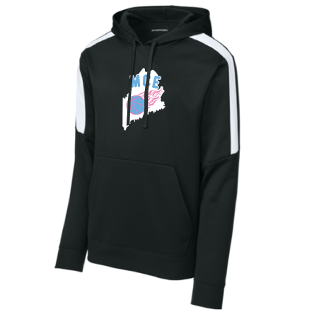 Striped Sleeve Performance Hoody