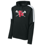 Striped Sleeve Performance Hoody