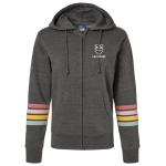Women’s Striped Full-Zip Sweatshirt