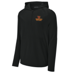 Classic 1/2 Zip Long Sleeve Hooded Jacket