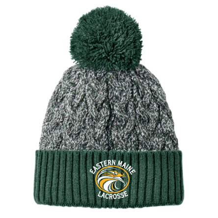 New Era Marled Knit Pom Beanie