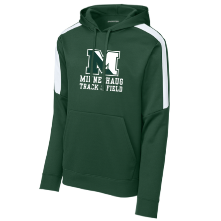 Striped Sleeve Performance Hoody