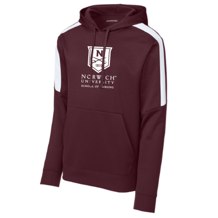 Striped Sleeve Performance Hoody