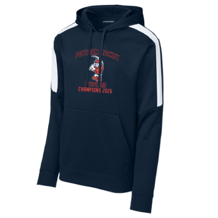 Striped Sleeve Performance Hoody