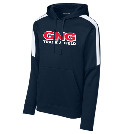 Striped Sleeve Performance Hoody