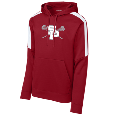 Striped Sleeve Performance Hoody