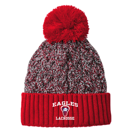 New Era Marled Knit Pom Beanie