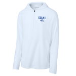 Classic 1/2 Zip Long Sleeve Hooded Jacket