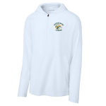 Classic 1/2 Zip Long Sleeve Hooded Jacket