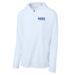 Classic 1/2 Zip Long Sleeve Hooded Jacket