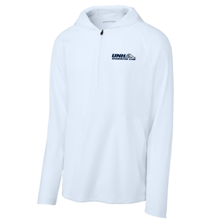 Classic 1/2 Zip Long Sleeve Hooded Jacket