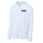 Classic 1/2 Zip Long Sleeve Hooded Jacket