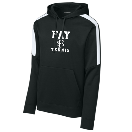 Striped Sleeve Performance Hoody