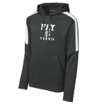 Striped Sleeve Performance Hoody