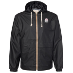 Vintage Hooded Rain Jacket
