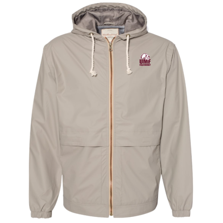 Vintage Hooded Rain Jacket