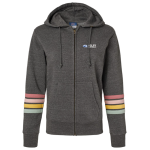 Women’s Striped Full-Zip Sweatshirt