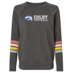 Women’s Striped Crewneck Sweatshirt