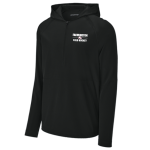 Classic 1/2 Zip Long Sleeve Hooded Jacket