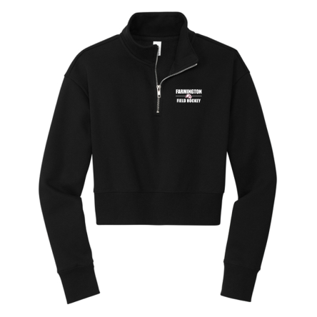 Women's Cropped Fleece 1/2 Zip