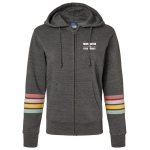 Women’s Striped Full-Zip Sweatshirt