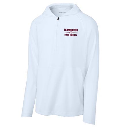 Classic 1/2 Zip Long Sleeve Hooded Jacket