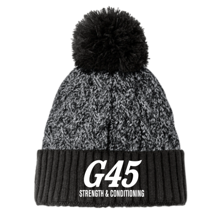 New Era Marled Knit Pom Beanie
