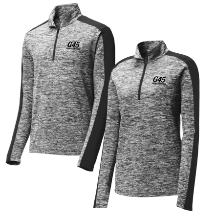 Electric Heather Colorblock 1/4 Zip Pullover