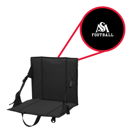 Black Stadium Seat