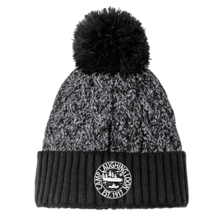 New Era Marled Knit Pom Beanie