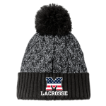 New Era Marled Knit Pom Beanie