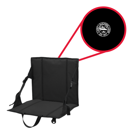 Black Stadium Seat