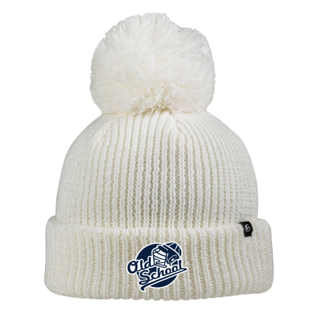 Ivory Pom Beanie