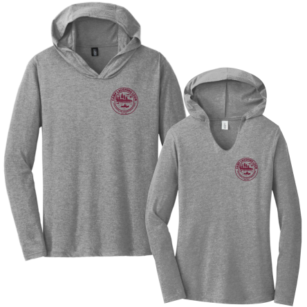 Tri-Blend Long Sleeve Hooded Tee