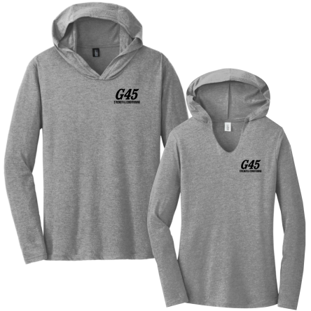 Tri-Blend Long Sleeve Hooded Tee