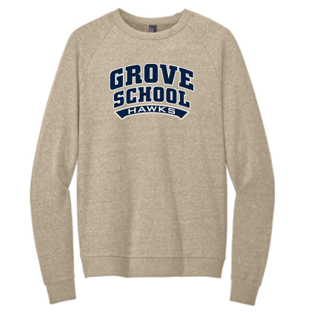 Ultra Soft Tri-Blend Fleece Crewneck Sweatshirt