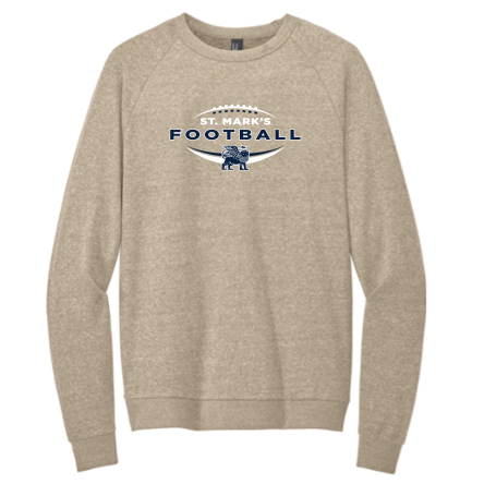 Ultra Soft Tri-Blend Fleece Crewneck Sweatshirt