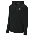 Classic 1/2 Zip Long Sleeve Hooded Jacket