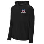Classic 1/2 Zip Long Sleeve Hooded Jacket