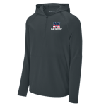 Classic 1/2 Zip Long Sleeve Hooded Jacket