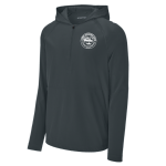 Classic 1/2 Zip Long Sleeve Hooded Jacket