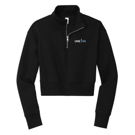 Women's Cropped Fleece 1/2 Zip
