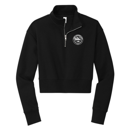 Women's Cropped Fleece 1/2 Zip
