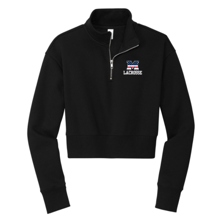Women's Cropped Fleece 1/2 Zip