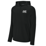 Classic 1/2 Zip Long Sleeve Hooded Jacket