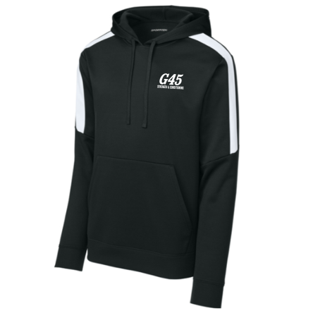 Striped Sleeve Performance Hoody