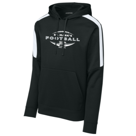 Striped Sleeve Performance Hoody