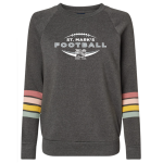 Women’s Striped Crewneck Sweatshirt