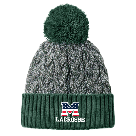 New Era Marled Knit Pom Beanie